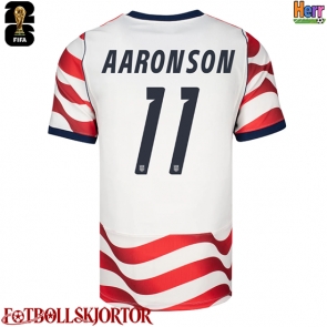 Förenta stater Brenden Aaronson #11 Hemmatröja VM 2026 Kortärmad